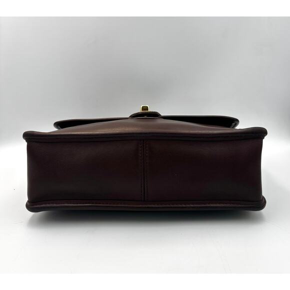 Vintage Coach Willis Bag 9927 | Brown Leather | Rare 90s Legacy Crossbody Purse - Picture 5 of 16